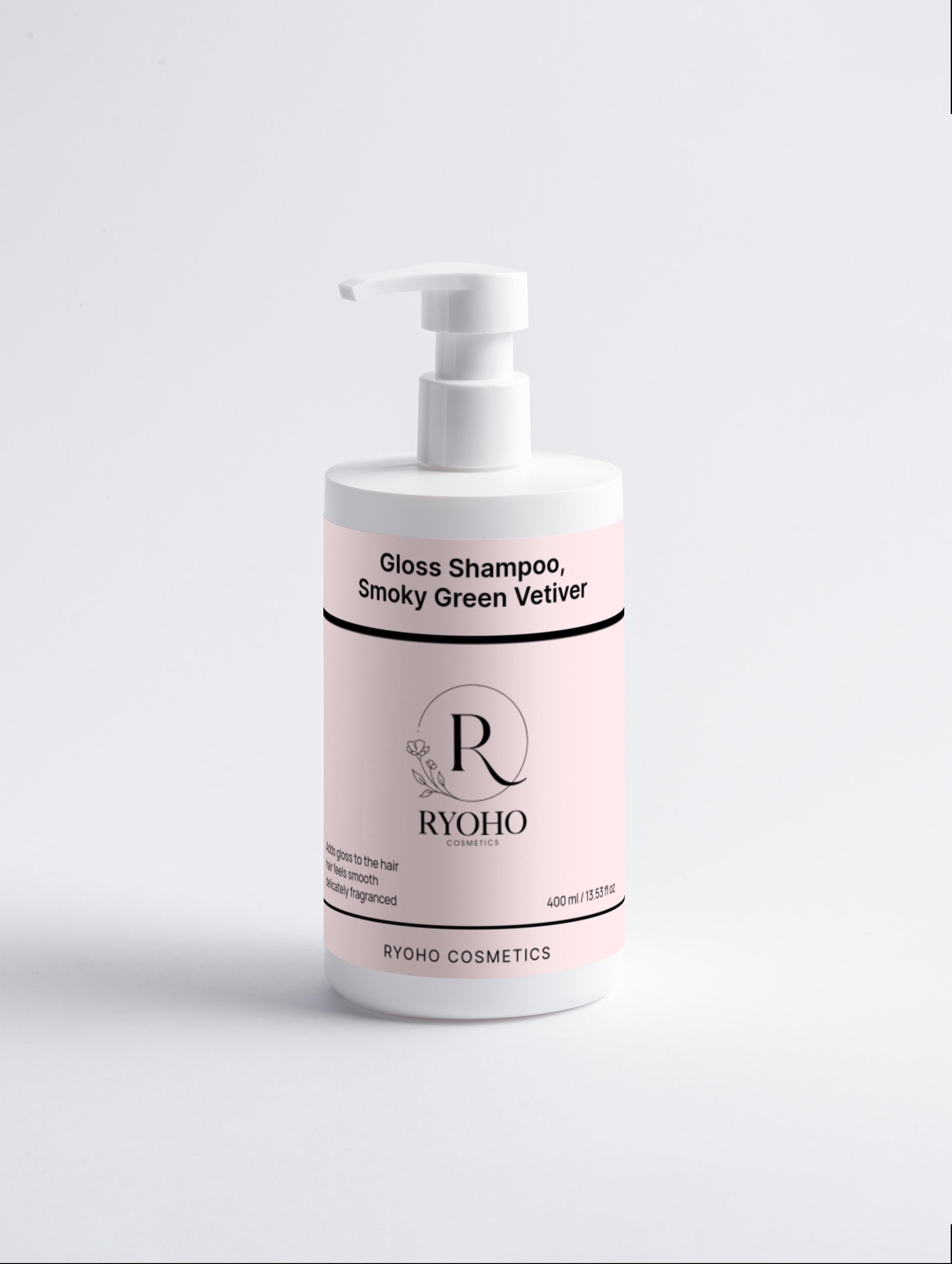 Champú hidratante, vetiver verde ahumado - Ryoho Cosmetics