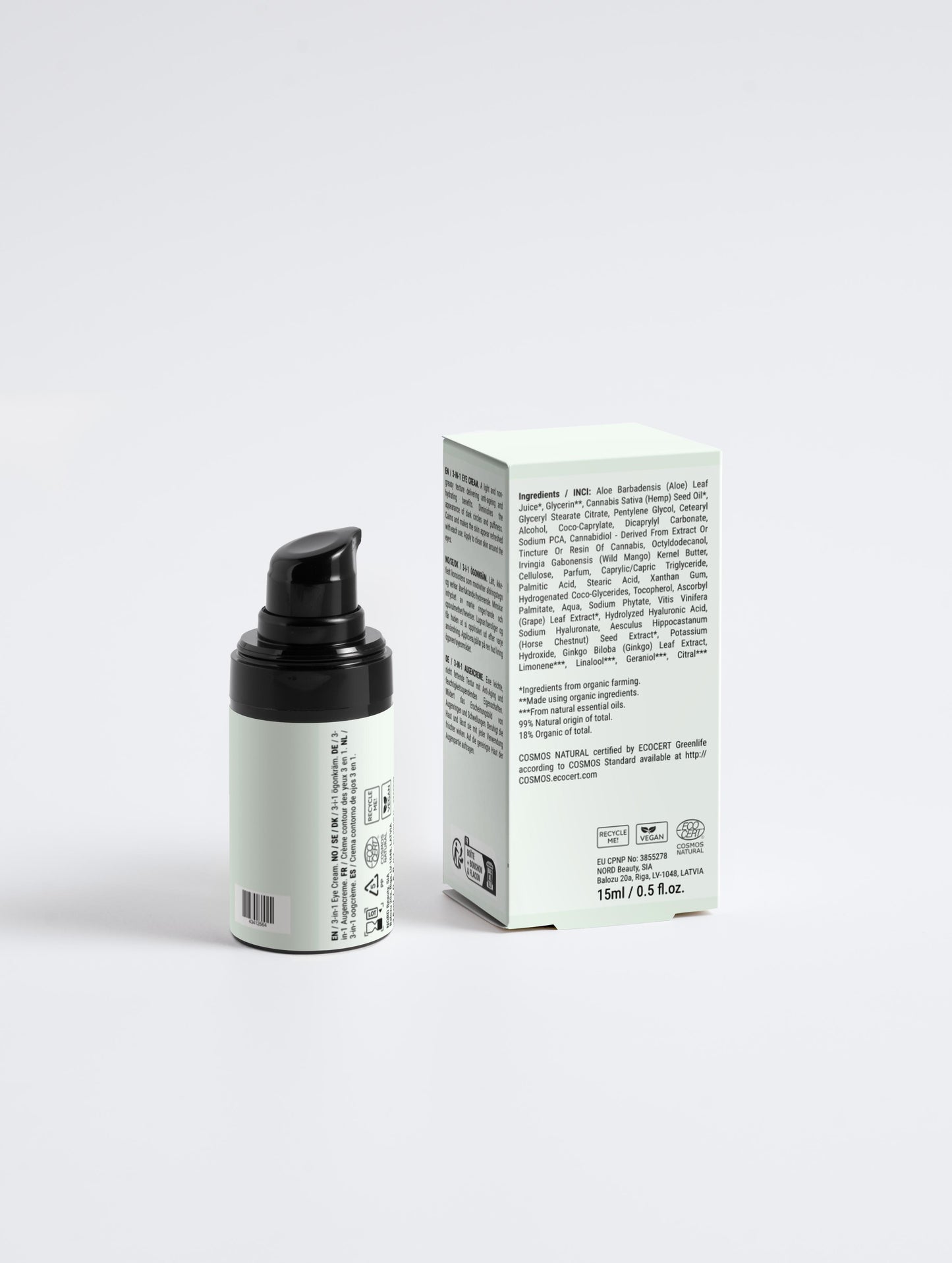 Contorno de ojos 3 en 1 - Ryoho Cosmetics