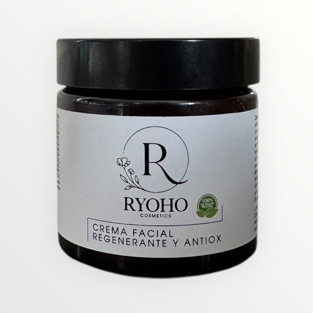 Crema Facial Regenerante y Antiox - Ryoho Cosmetics