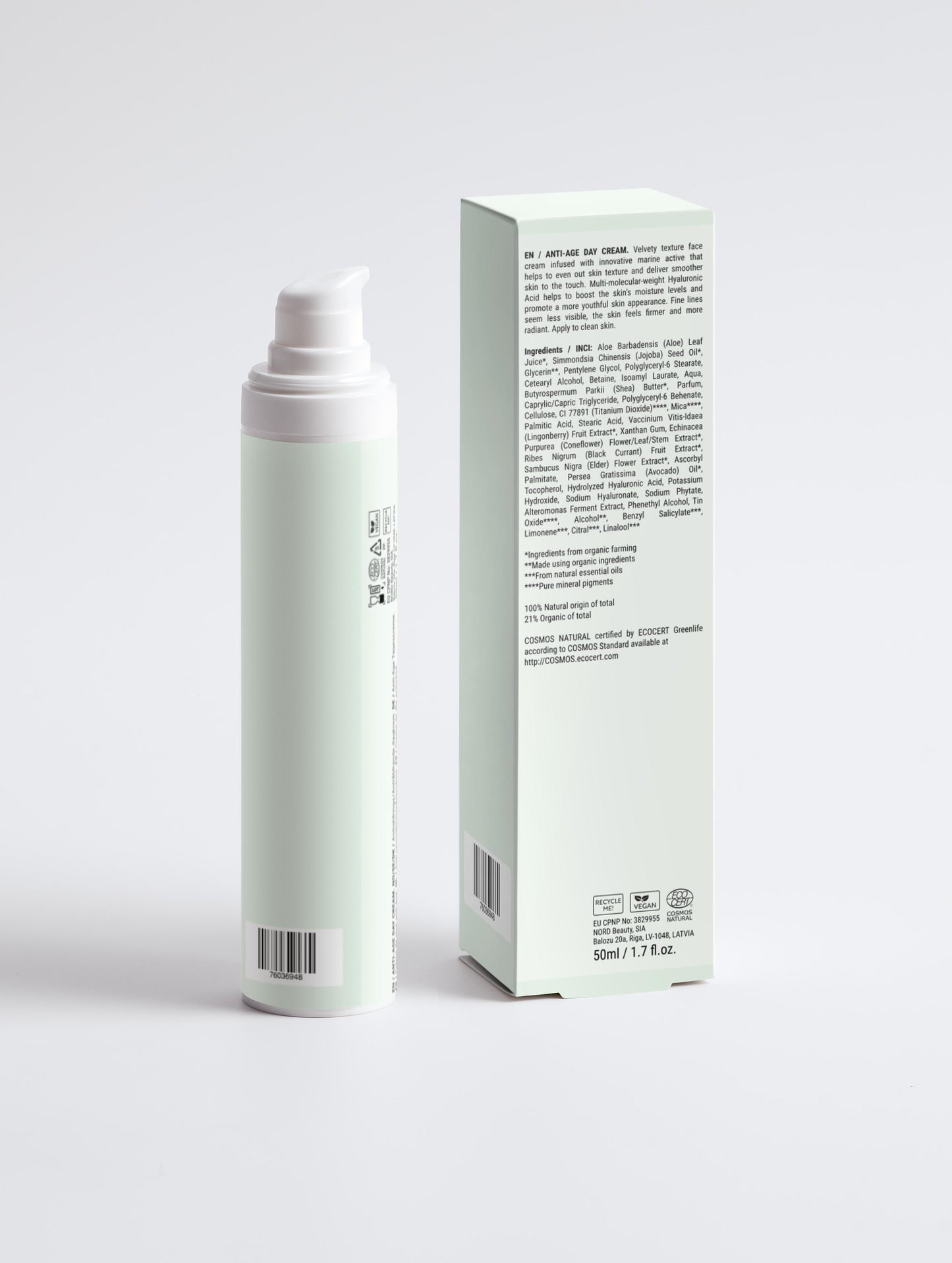 Crema de día antiedad - Ryoho Cosmetics