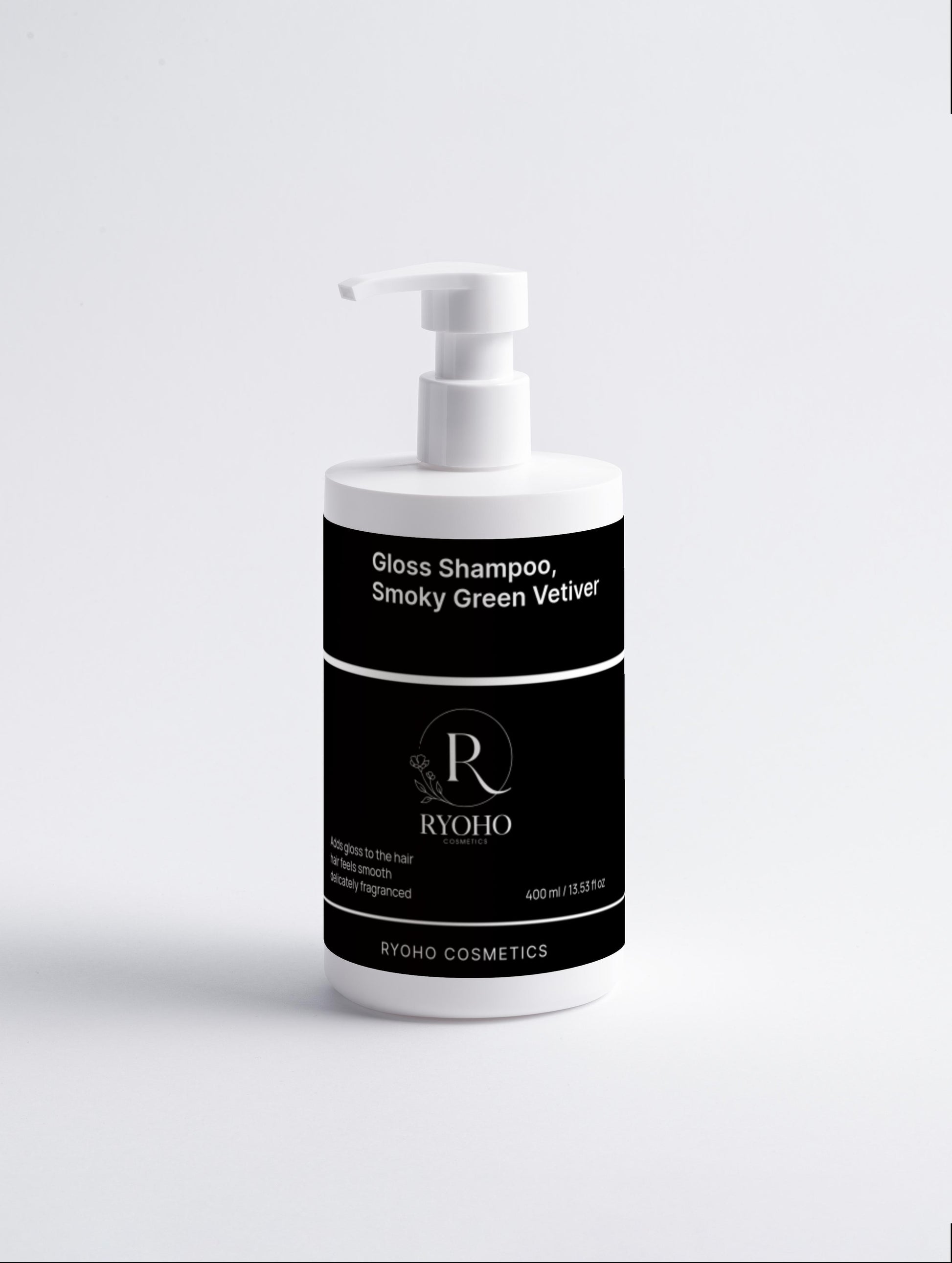 Champú hidratante, vetiver verde ahumado - Ryoho Cosmetics