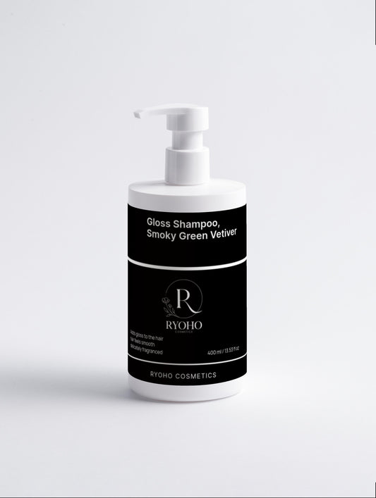Champú hidratante, vetiver verde ahumado - Ryoho Cosmetics