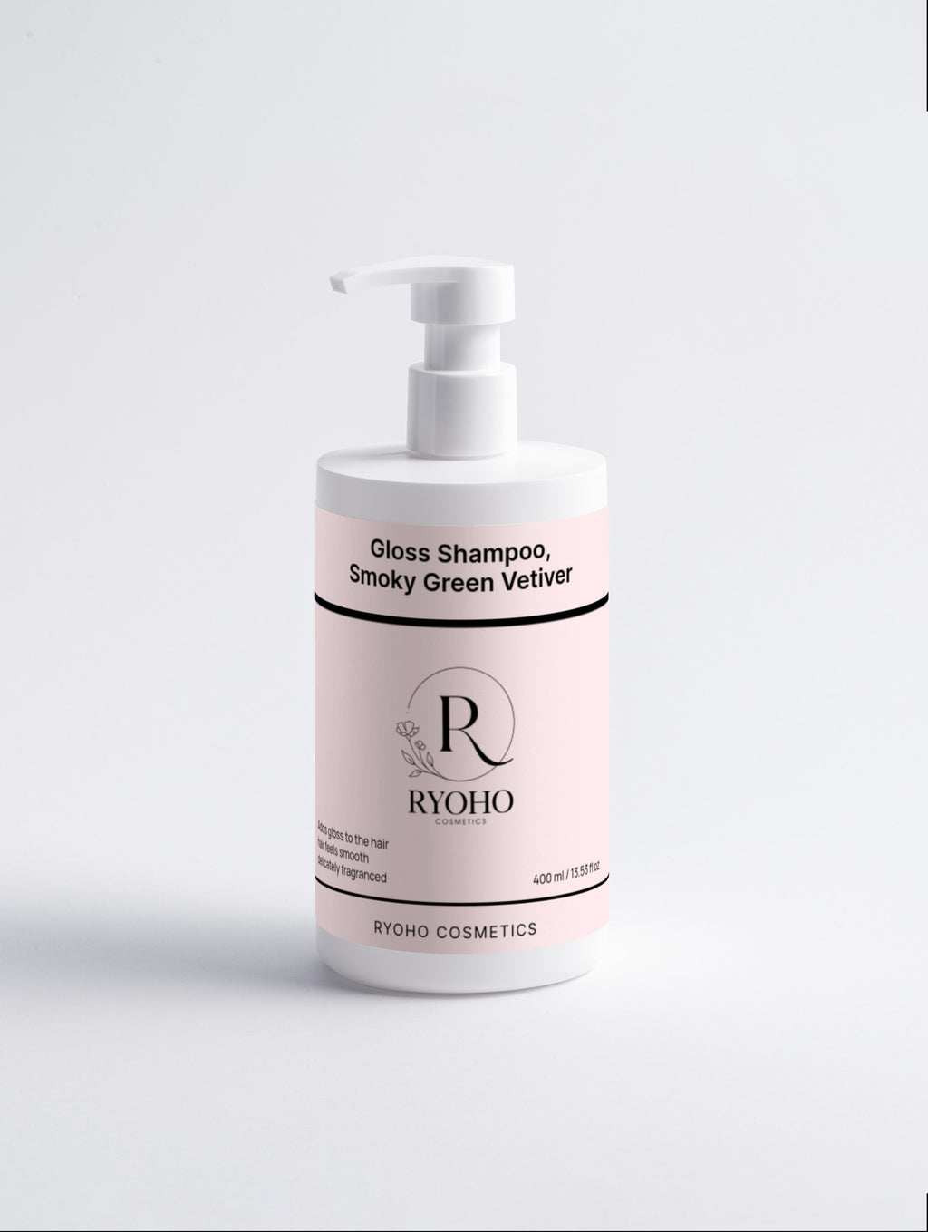 Champú hidratante, vetiver verde ahumado - Ryoho Cosmetics