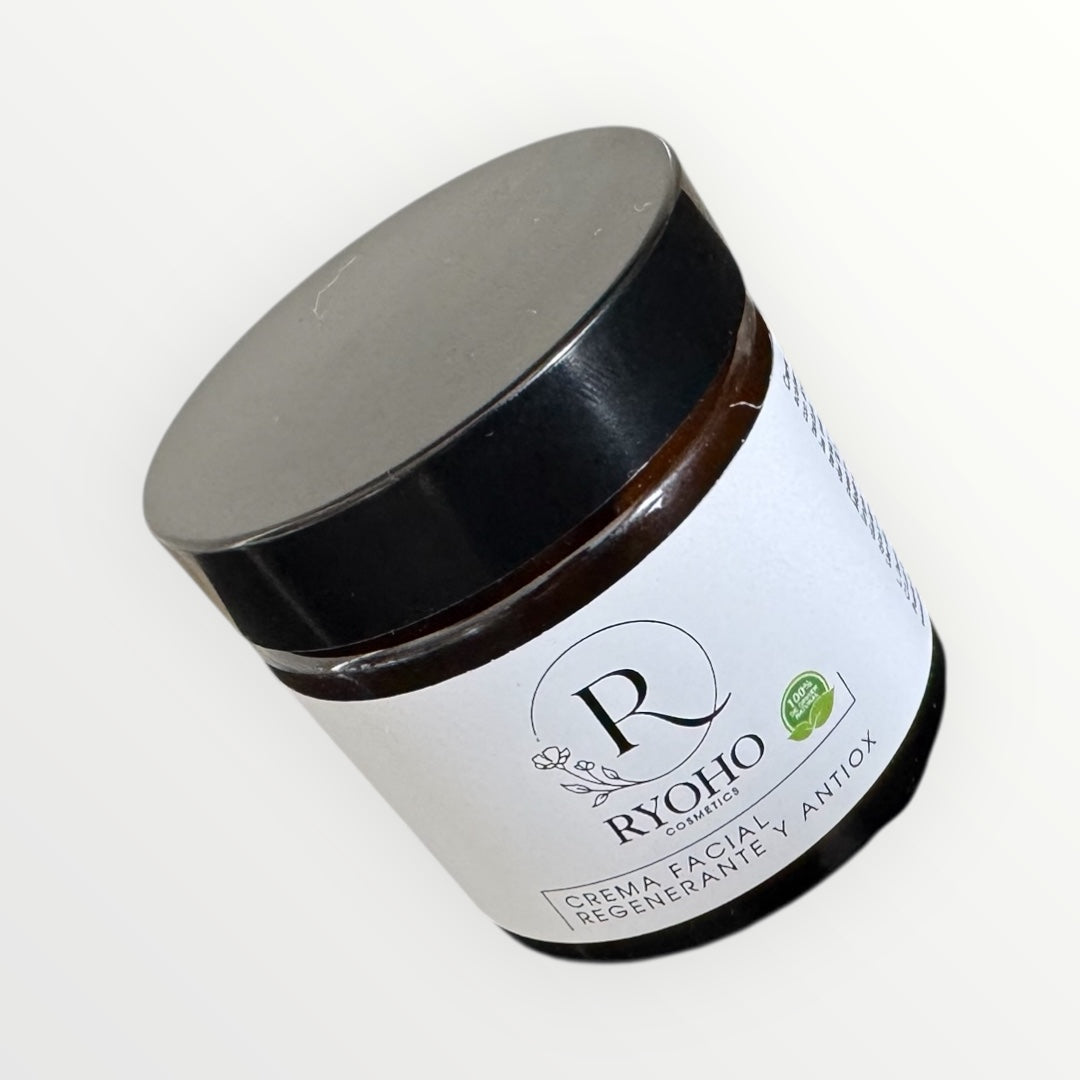 Crema Facial Regenerante y Antiox - Ryoho Cosmetics