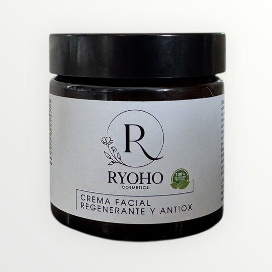 Crema Facial Regenerante y Antiox - Ryoho Cosmetics