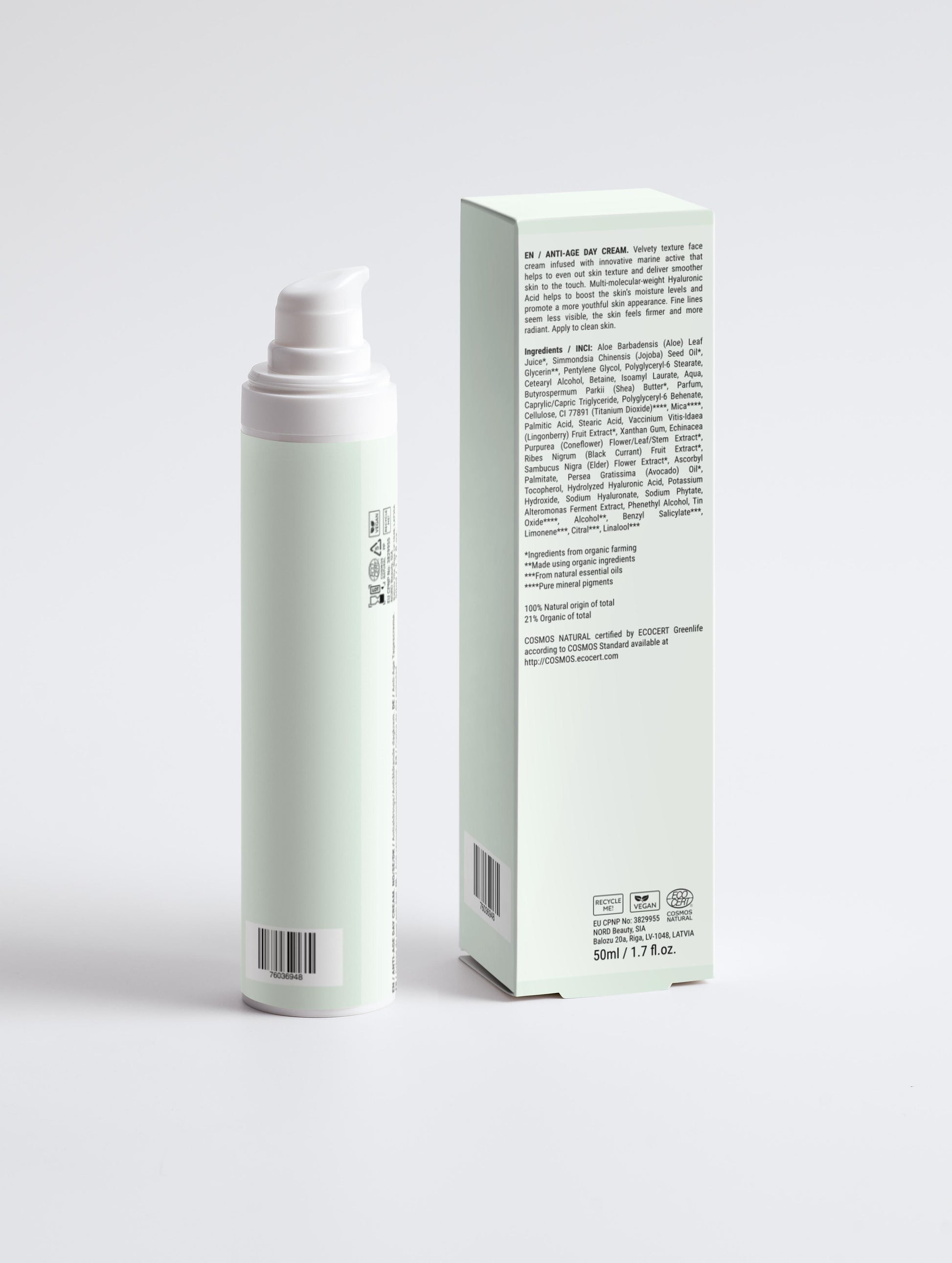 Crema de día antiedad - Ryoho Cosmetics