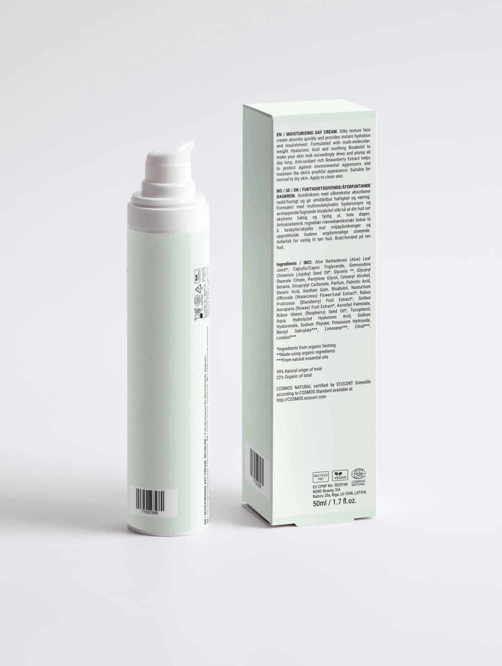 Crema de día hidratante Ryoho Cosmetics