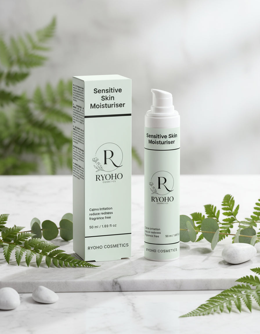 Crema de día para pieles sensibles Ryoho Cosmetics