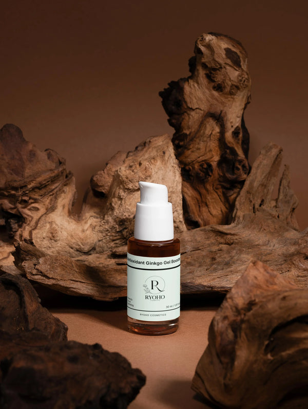 Sérum 2 en 1 (Rostro y Ojos): Antioxidant Ginkgo Gel - Ryoho Cosmetics