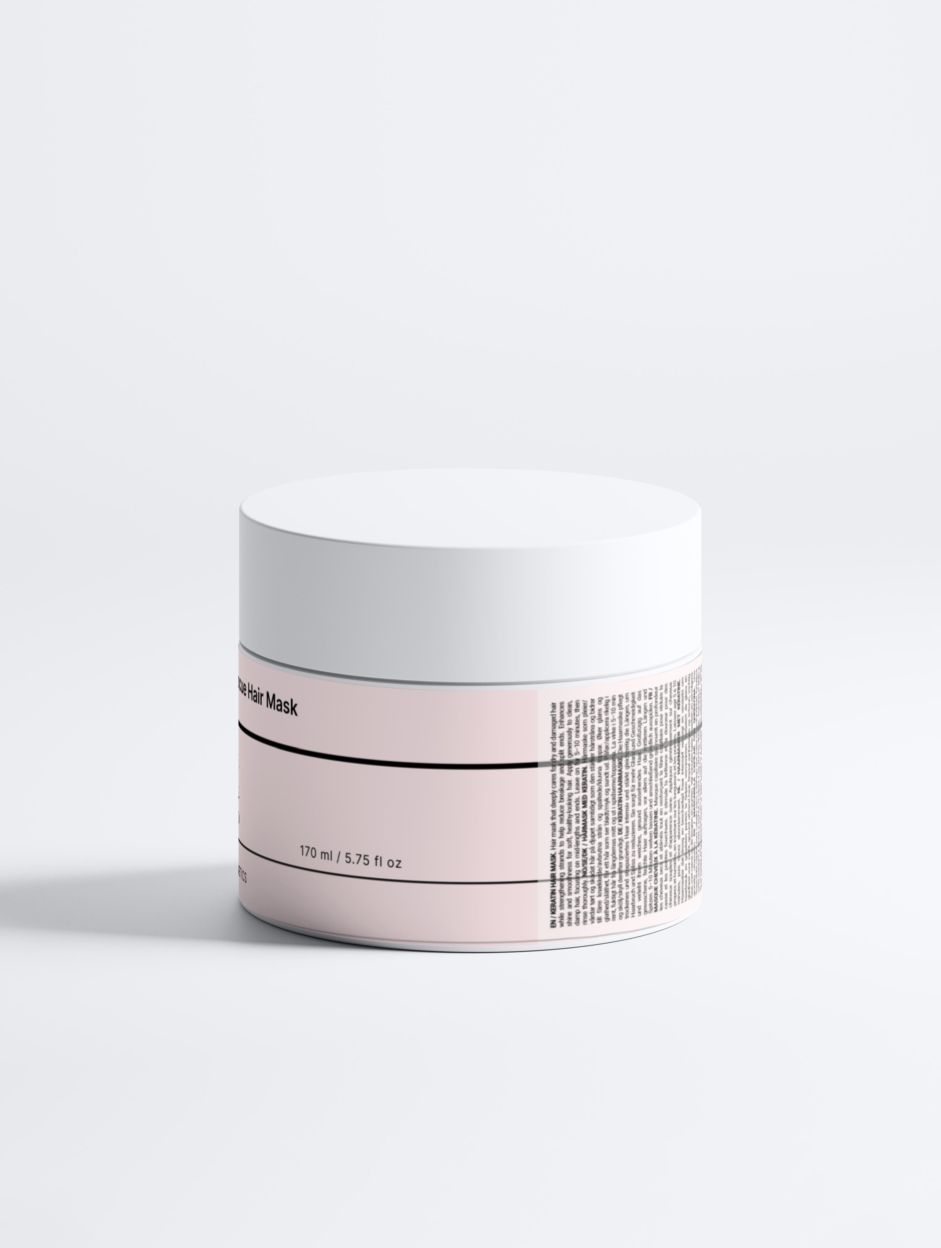 Mascarilla Capilar Intensiva con Keratina - Reparación Profunda para Cabello Dañado Ryoho Cosmetics