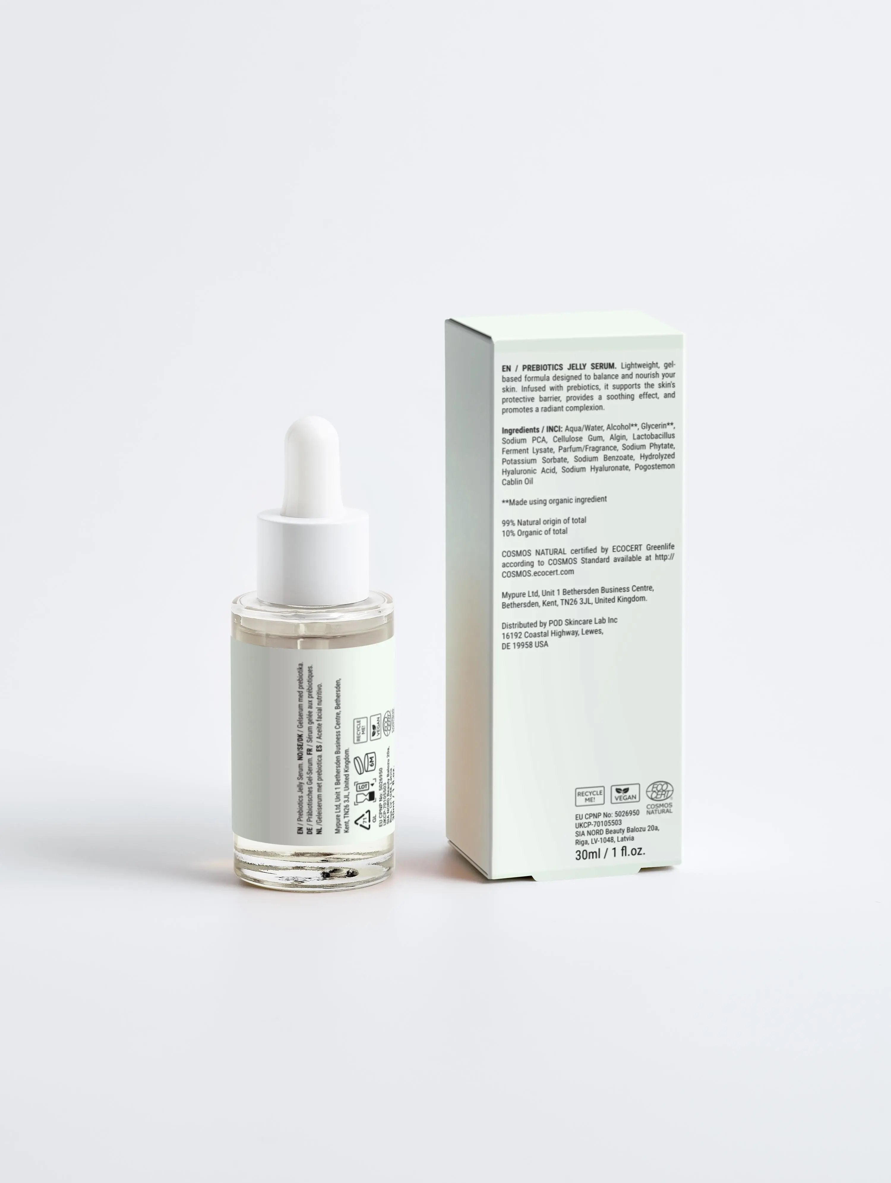 Prebióticos faciales bioactivos Ryoho Cosmetics