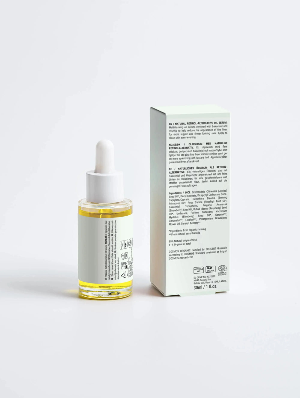 Sérum 2 en 1 (Rostro y Ojos): Retinol natural - Ryoho Cosmetics