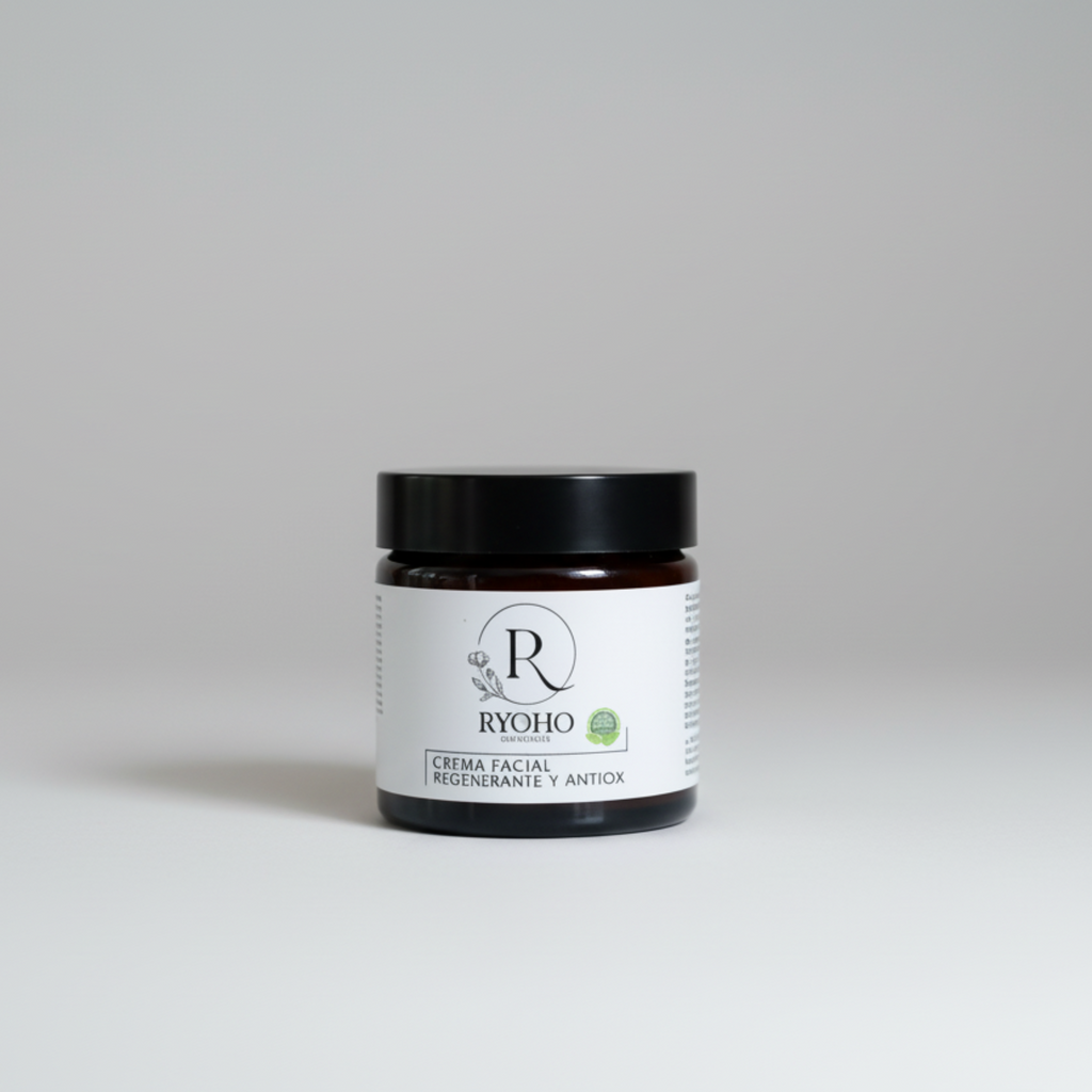 Crema Facial Regenerante y Antiox Ryoho Cosmetics