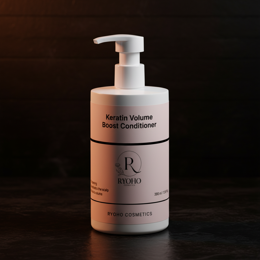 Acondicionador volumizante con keratina Ryoho Cosmetics