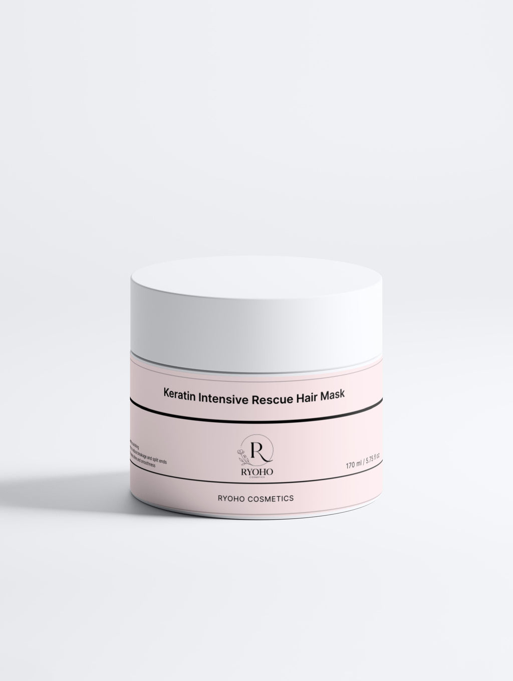 Mascarilla Capilar Intensiva con Keratina - Reparación Profunda para Cabello Dañado Ryoho Cosmetics