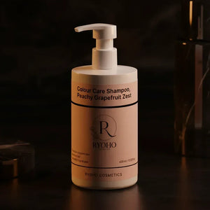 Champú cuidado del color, pomelo y melocotón - Ryoho Cosmetics