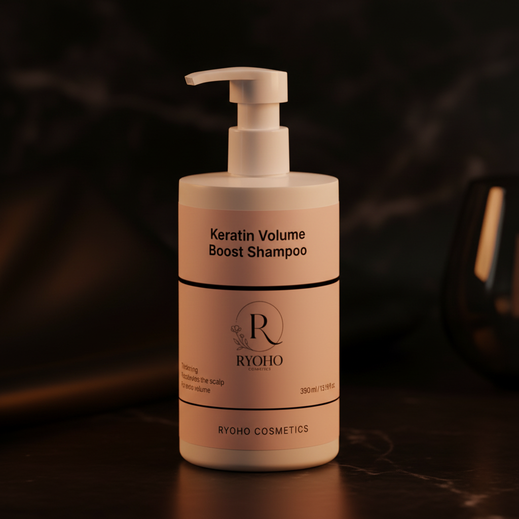 Champú volumizante con Keratina Ryoho Cosmetics