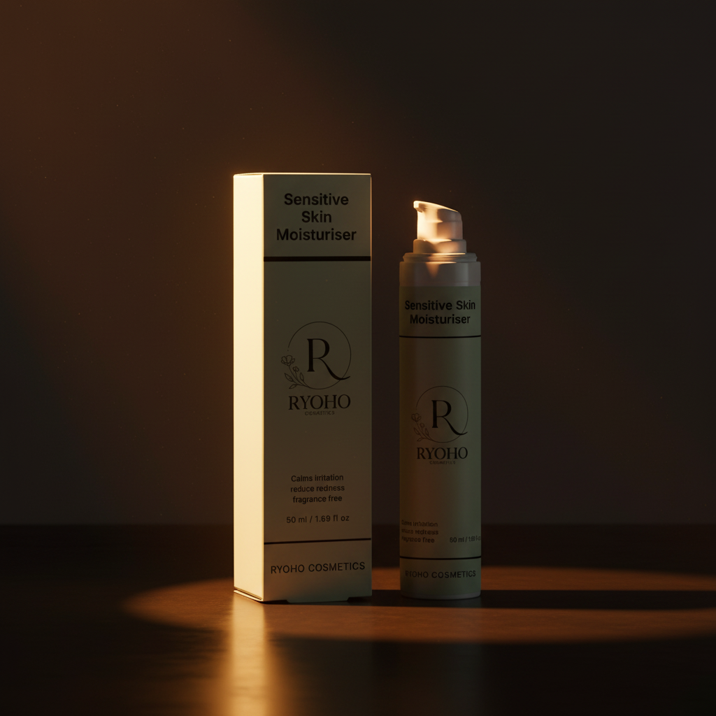 Crema de día para pieles sensibles Ryoho Cosmetics