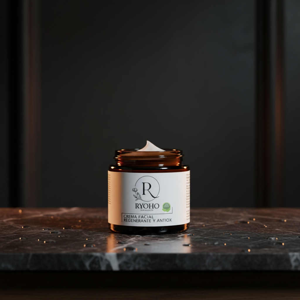 Crema Facial Regenerante y Antiox Ryoho Cosmetics