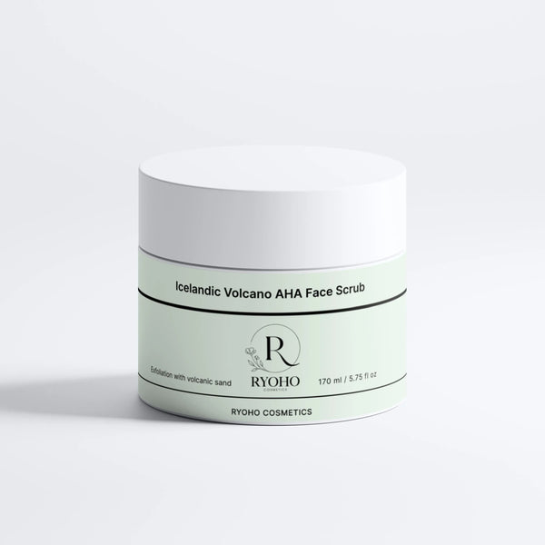 Exfoliante facial con AHA Volcán de Islandia - Ryoho Cosmetics