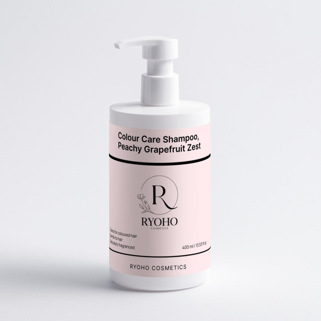Champú cuidado del color, pomelo y melocotón Ryoho Cosmetics
