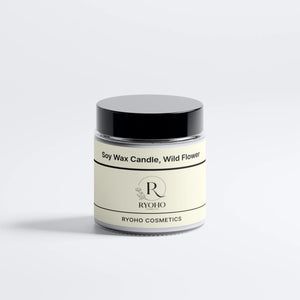 Soy Wax Candle, Wild Flower - Ryoho Cosmetics