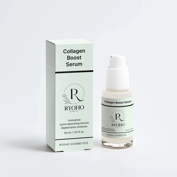 Sérum 2 en 1 (Rostro y Ojos): Potenciador de colágeno - Ryoho Cosmetics