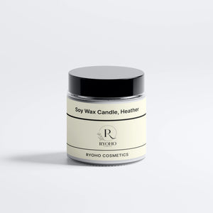Soy Wax Candle, Heather - Ryoho Cosmetics