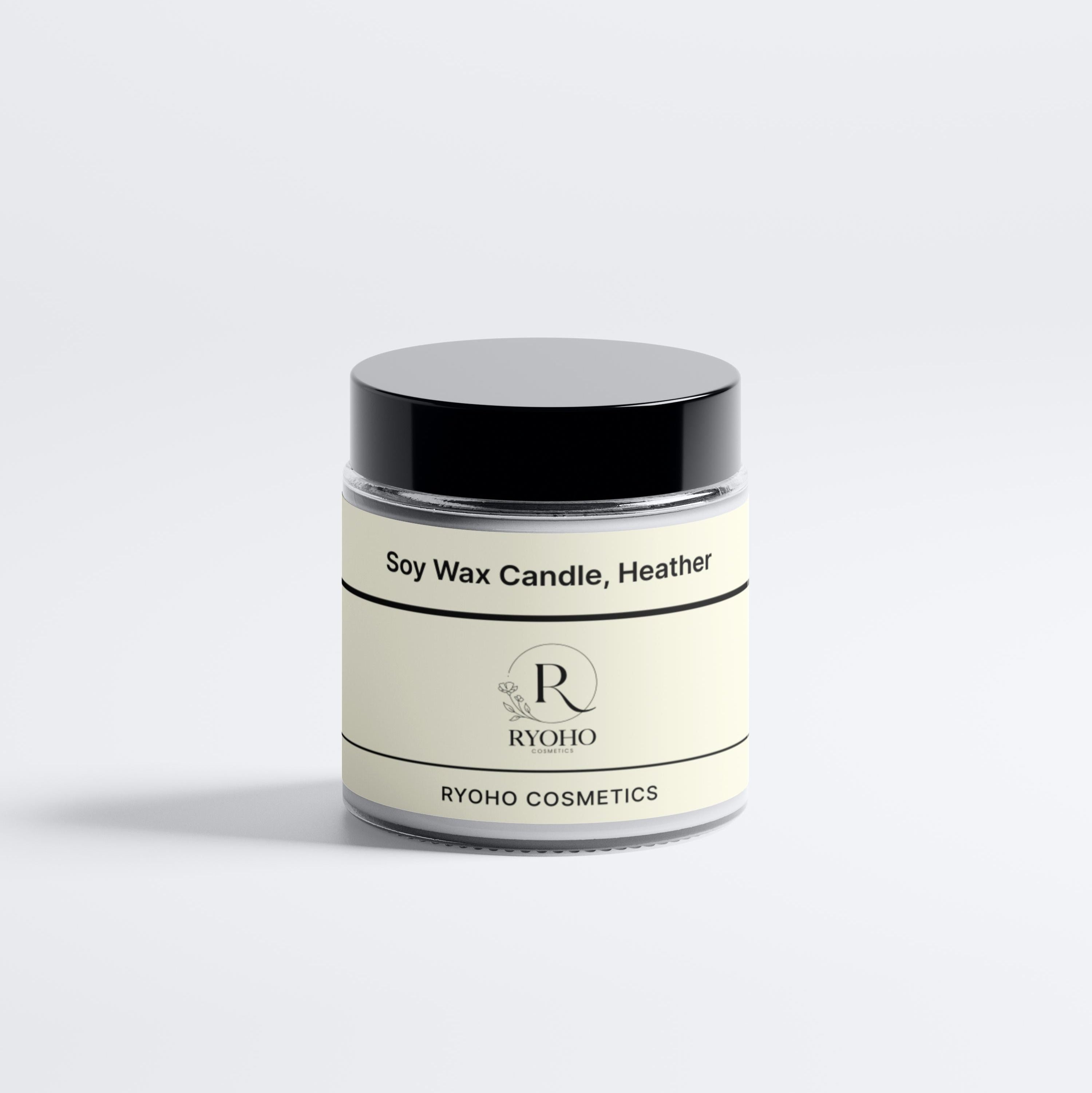 Soy Wax Candle, Heather Ryoho Cosmetics