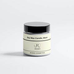 Soy Wax Candle, Moss - Ryoho Cosmetics