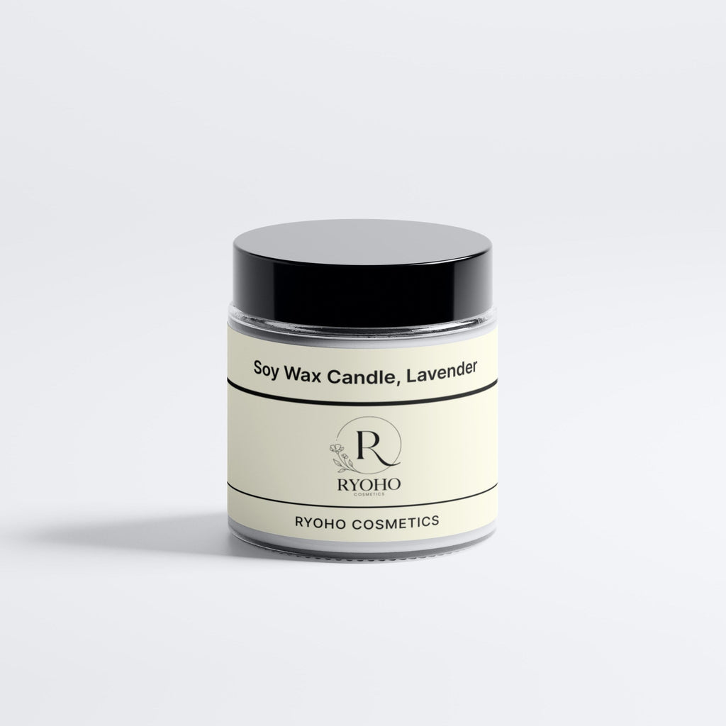 Soy Wax Candle, Lavender Ryoho Cosmetics