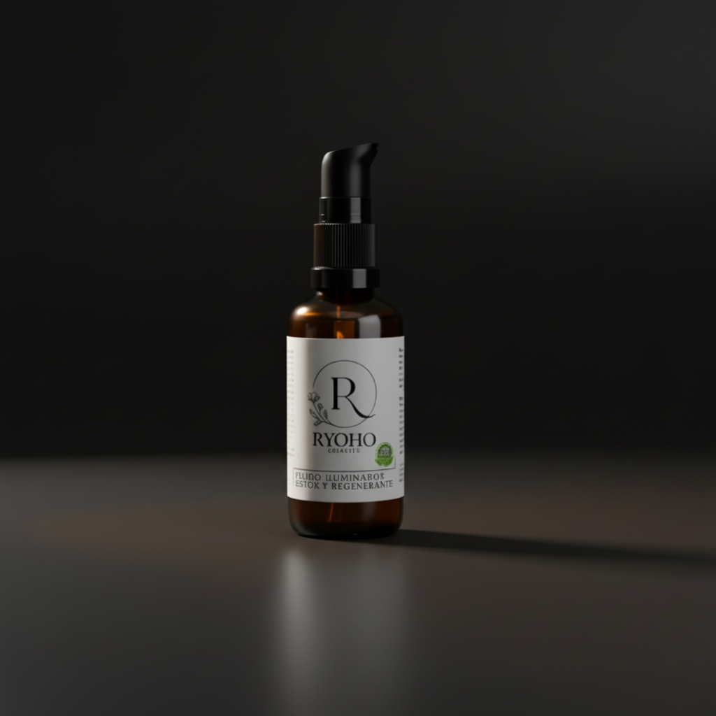 Fluido 2 en 1 Iluminador detox Ryoho Cosmetics