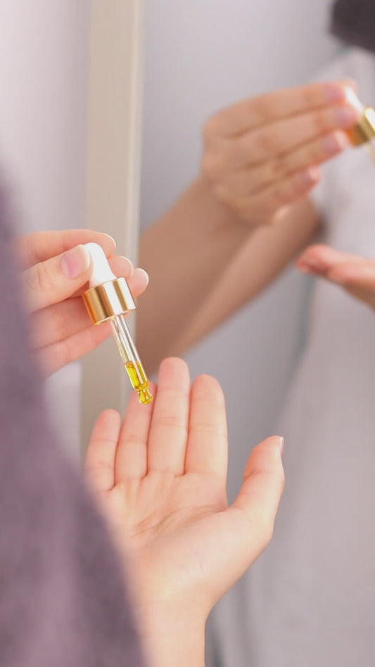 Suero de aceite alternativo al retinol natural