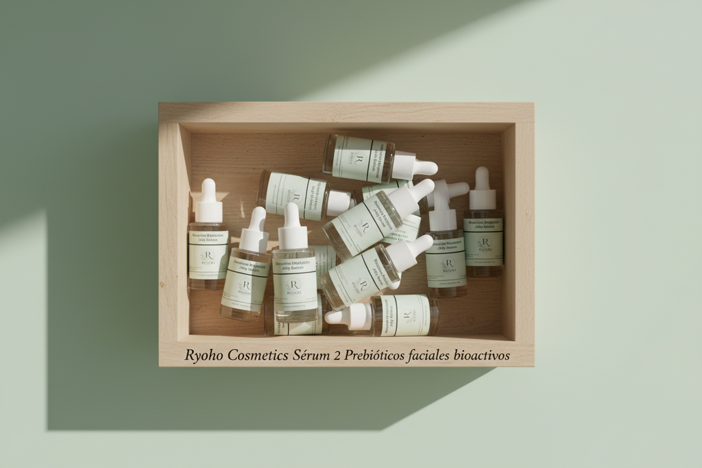Sérum 2 en 1 (Rostro y Ojos): Prebióticos faciales bioactivos Ryoho Cosmetics