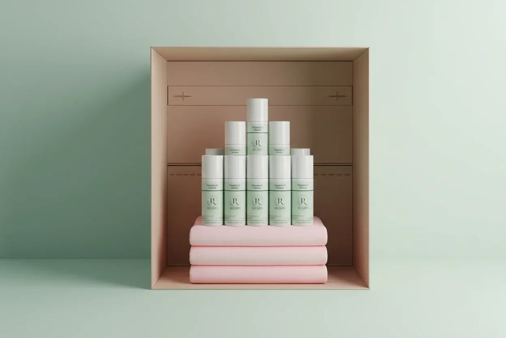 Sérum 2 en 1 (Rostro y Ojos): Vitamina C - Ryoho Cosmetics