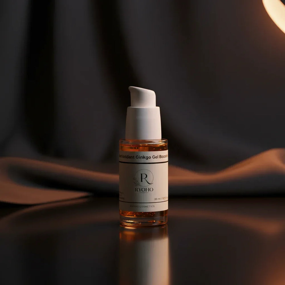 Sérum 2 en 1 (Rostro y Ojos): Antioxidant Ginkgo Gel - Ryoho Cosmetics