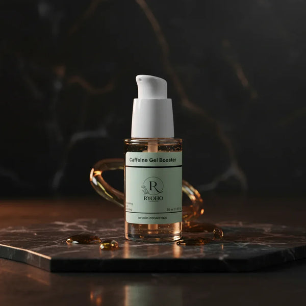 Sérum 2 en 1 (Rostro y Ojos): Caffeine Gel Booster - Ryoho Cosmetics