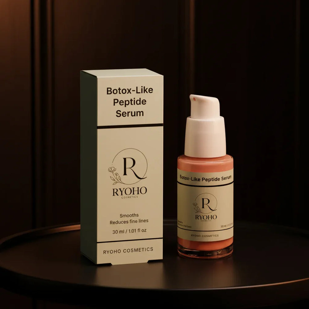 Sérum 2 en 1 (Rostro y Ojos): Peptídico tipo bótox - Ryoho Cosmetics