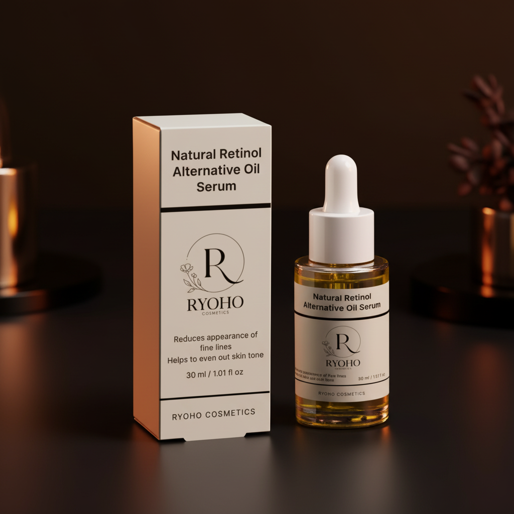 Sérum 2 en 1 (Rostro y Ojos): Retinol natural Ryoho Cosmetics