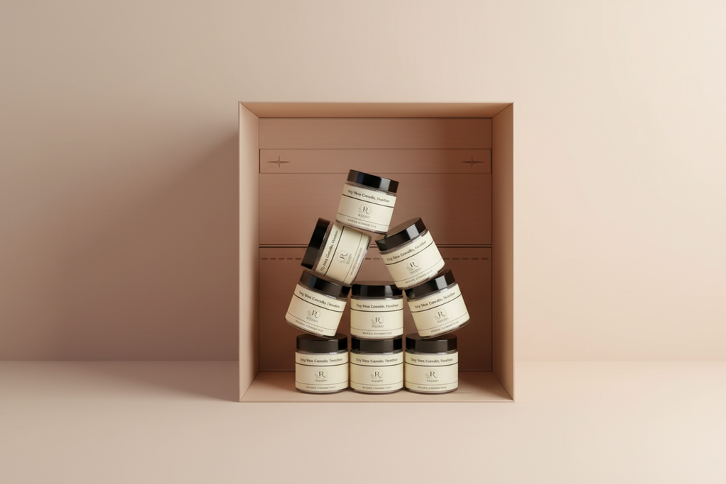 Soy Wax Candle, Heather - Ryoho Cosmetics