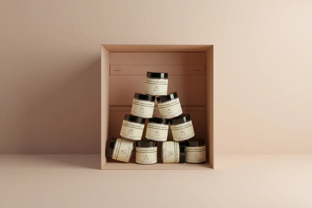 Soy Wax Candle, Lavender - Ryoho Cosmetics