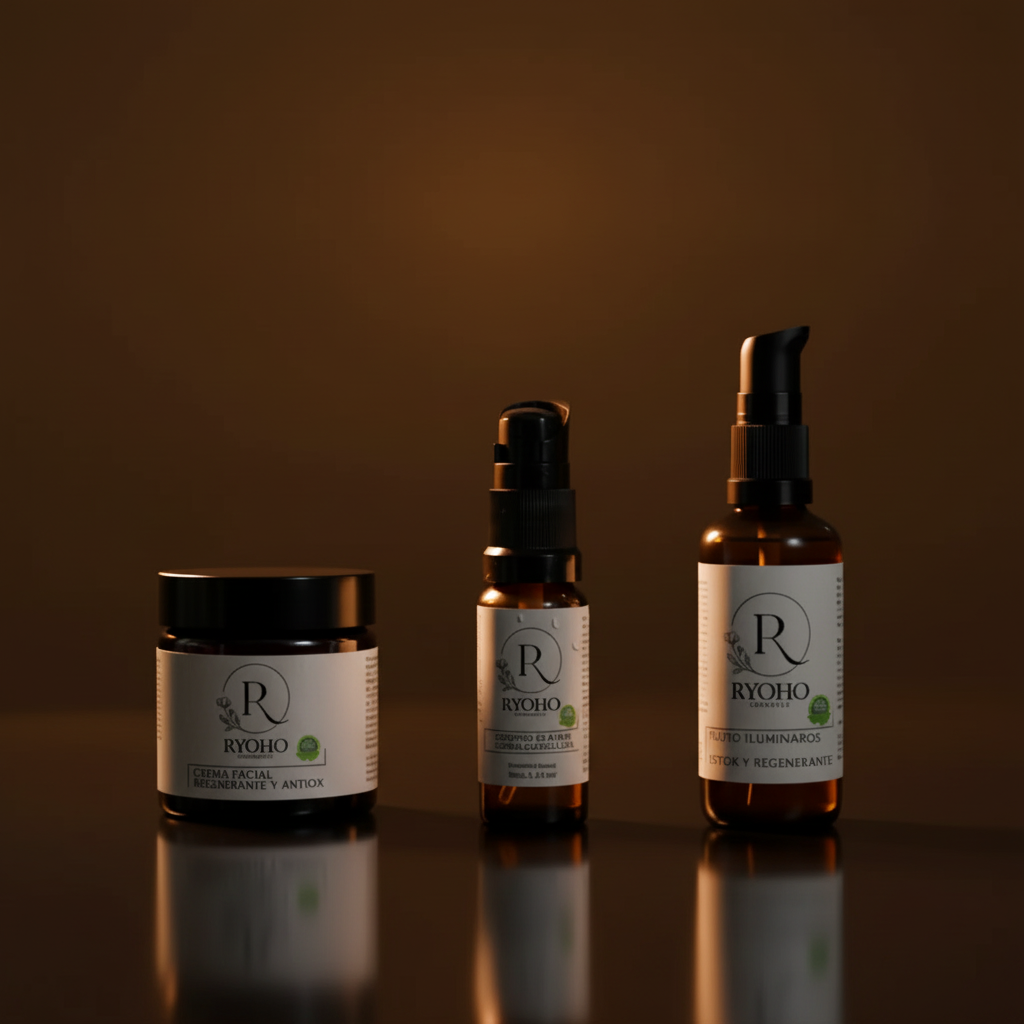 Tratamiento Facial Regenerante y Anti oxidante Ryoho Cosmetics